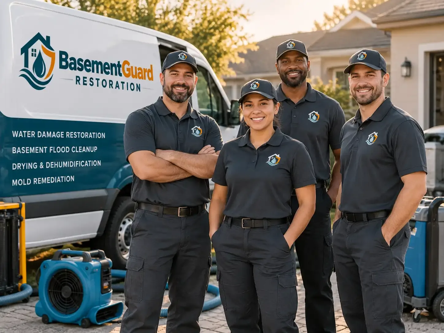 Basement Water Damage Restoration company in Miles, IA
